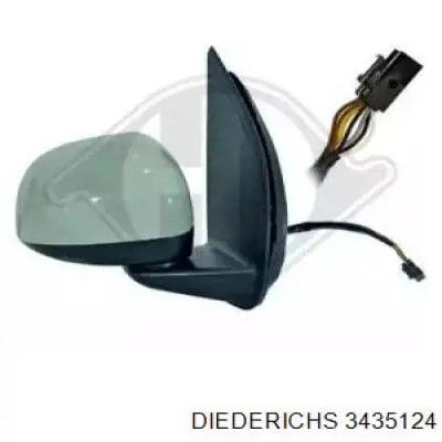 3435124 Diederichs espejo retrovisor derecho