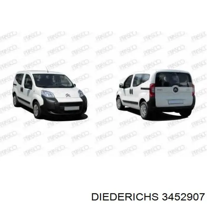 Guardabarros delantero izquierdo Fiat Qubo (255)