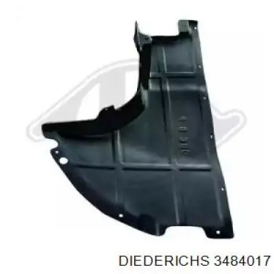 3484017 Diederichs protección motor izquierda