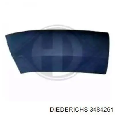 8544N0 Peugeot/Citroen Extensión de aleta delantera izquierda