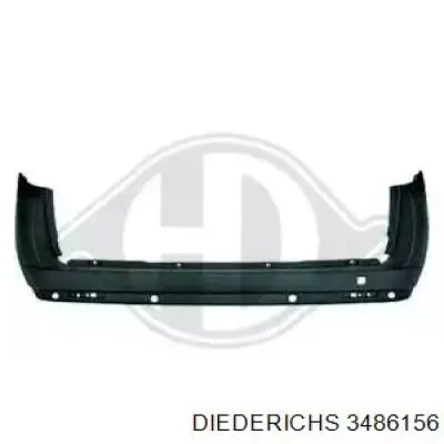 1404482 Opel parachoques trasero