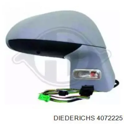 Espejo de retrovisor izquierdo E9024287 Peugeot/Citroen