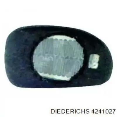 4241027 Diederichs cristal de espejo retrovisor exterior izquierdo