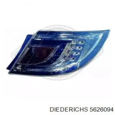 GS1G51170H Mazda Piloto trasero exterior derecho