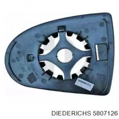 7632A032 Mitsubishi Cristal de espejo retrovisor derecho