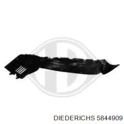 Guardalodos interior izquierdo, guardafango delantero Mitsubishi MN133199 precio, desde 23,63 EUR