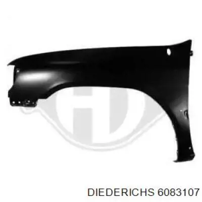 Aleta delantera izquierda para Nissan Pathfinder  R50