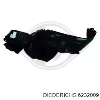 59110FE030 Subaru Guardalodos interior izquierdo, guardafango delantero