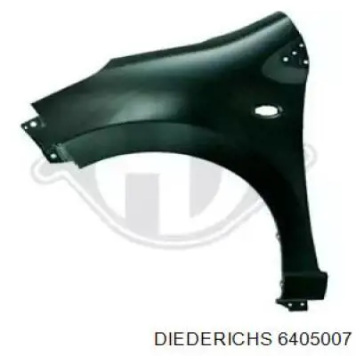 6405007 Diederichs guardabarros delantero izquierdo