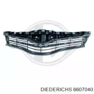 6607040 Diederichs panal de radiador