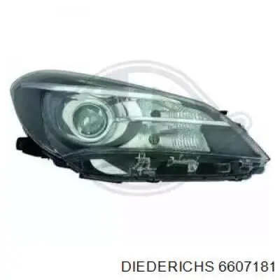 6607181 Diederichs faro izquierdo