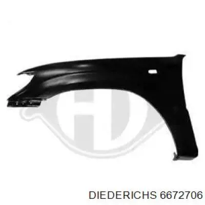 5380160570 Toyota guardabarros delantero derecho