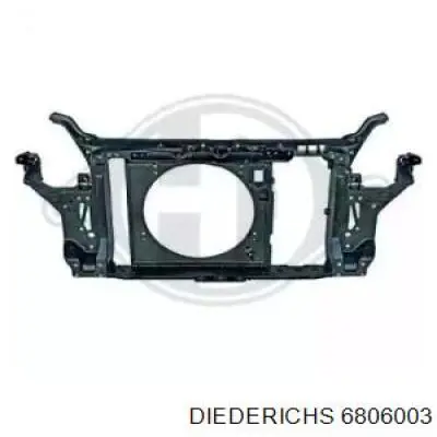 6806003 Diederichs soporte de radiador completo