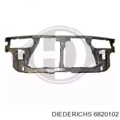 Soporte de radiador completo (panel de montaje para foco) para Hyundai Sonata III 