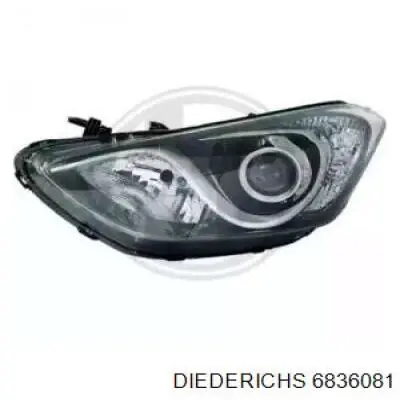 Faros delantero izquierdo para Hyundai I30 