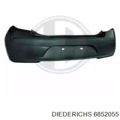 866110X000 Hyundai/Kia parachoques trasero