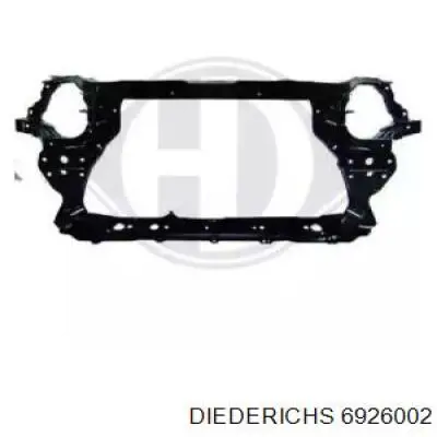 6926002 Diederichs soporte de radiador completo