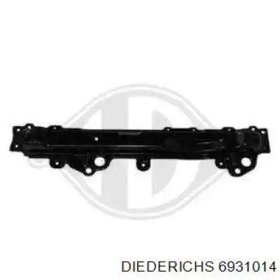 6931014 Diederichs soporte de radiador inferior (panel de montaje para foco)