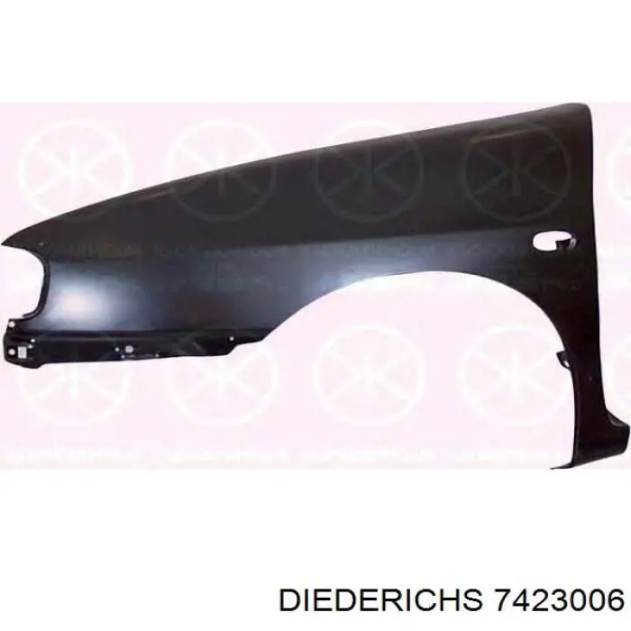 7423006 Diederichs guardabarros delantero derecho