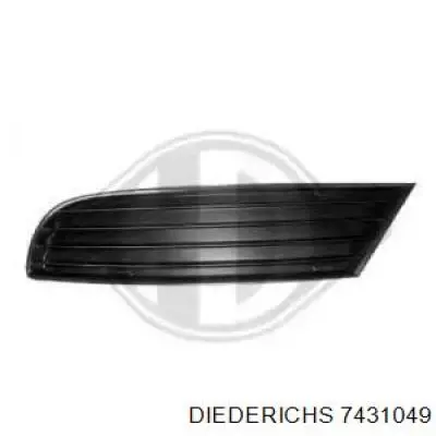 1M0853665B VAG Rejilla inferior del parachoques delantero