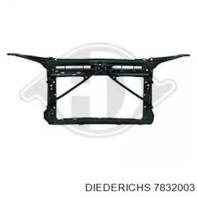 7832003 Diederichs soporte de radiador completo