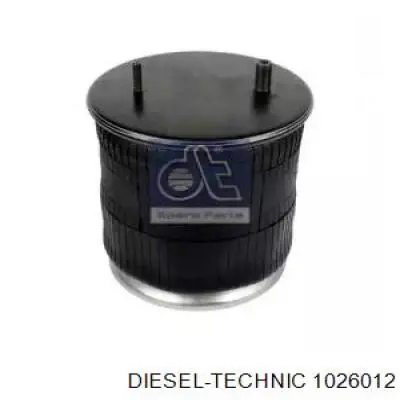 1026012 Diesel Technic Bolsa neumática del eje