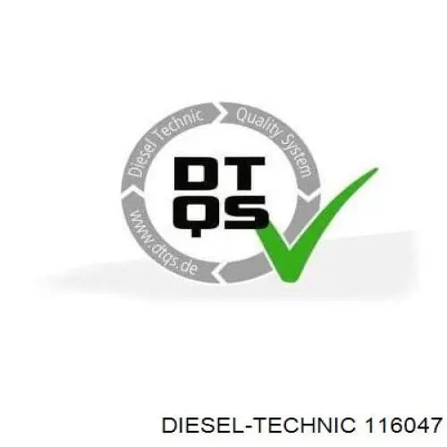 116047 Diesel Technic anillo retén, diferencial trasero