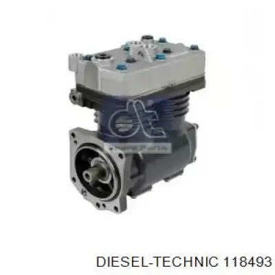 Compresor de aire de suspensión neumática (Camión) K016615ES Knorr-bremse