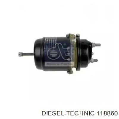 118860 Diesel Technic Cámara de freno con acumulador de energía