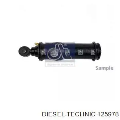 125978 Diesel Technic amortiguador de cabina (truck)