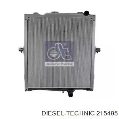 2.15495 Diesel Technic radiador refrigeración del motor