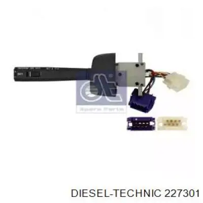 2.27301 Diesel Technic conmutador en la columna de dirección derecho