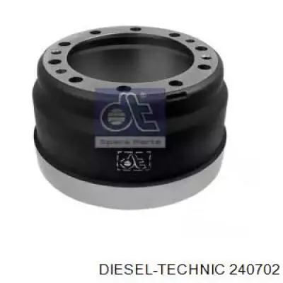 2.40702 Diesel Technic freno de tambor trasero