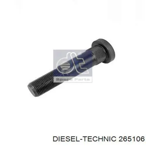 2.65106 Diesel Technic espárrago de rueda trasero / delantero