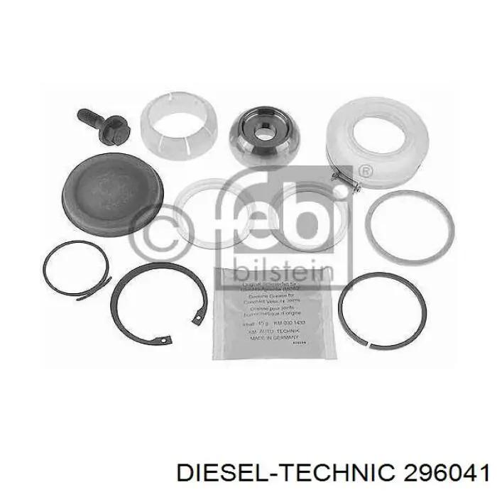Kit de reparación, brazos de suspensión Diesel Technic 296041