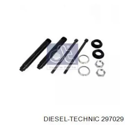 2.97022 Diesel Technic kit de reparación de bisagras de cabina