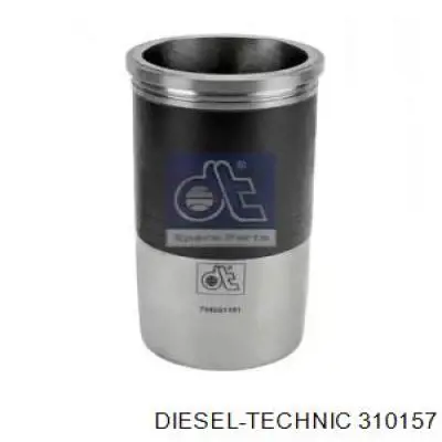 3.10157 Diesel Technic camisa del cilindro