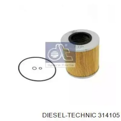 314105 Diesel Technic filtro de aceite