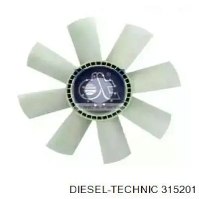 51066010172 Neoplan rodete ventilador, refrigeración de motor