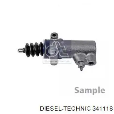 3.41118 Diesel Technic cilindro receptor, embrague