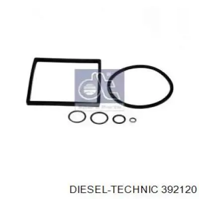 3.92120 Diesel Technic junta de la carcasa del filtro de combustible