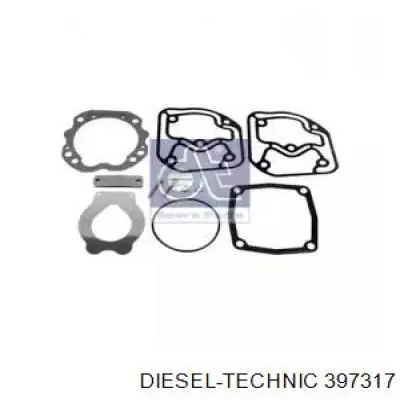 397317 Diesel Technic kit de reparación, juntas de compresor (truck)