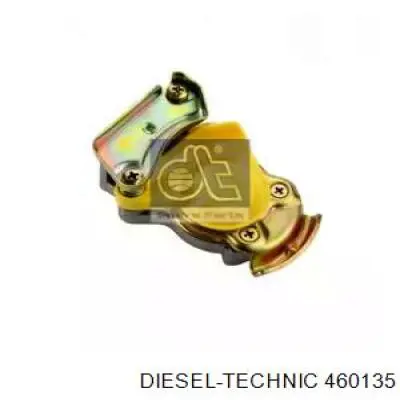 4.60135 Diesel Technic conector (cabezal De Mangueras Del Sistema Neumatico)