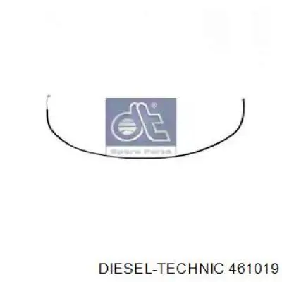 461019 Diesel Technic Cable de capó del motor