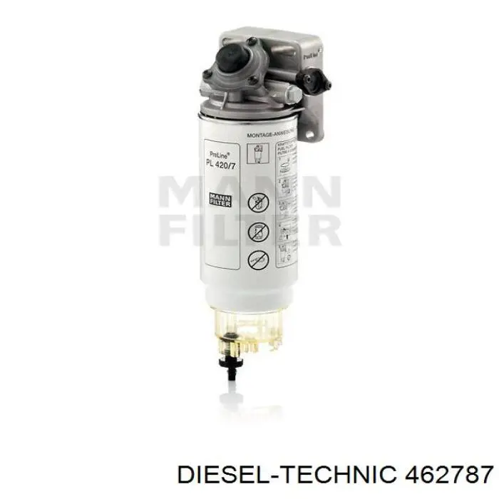 462787 Diesel Technic filtro combustible