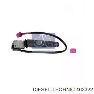 463322 Diesel Technic conmutador en la columna de dirección derecho