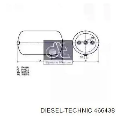 Comprar 106042 Febi Recipiente neumático