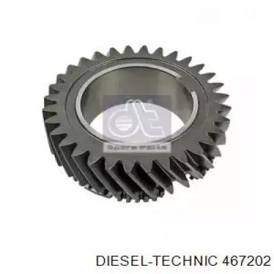 4.67202 Diesel Technic rueda dentada de un eje primario de un punto de control