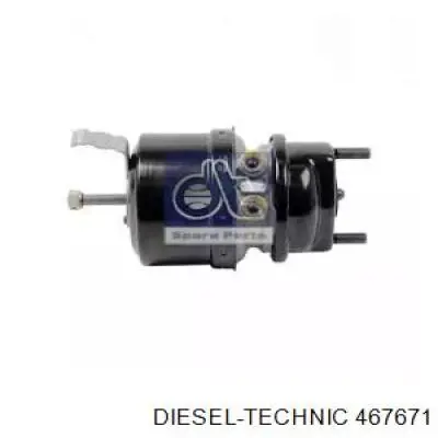 467671 Diesel Technic acumulador de presión, sistema frenos