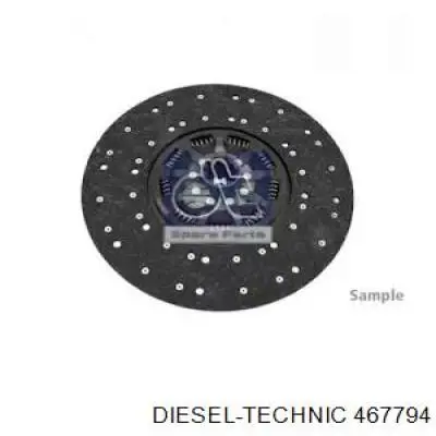 4.67794 Diesel Technic disco de embrague